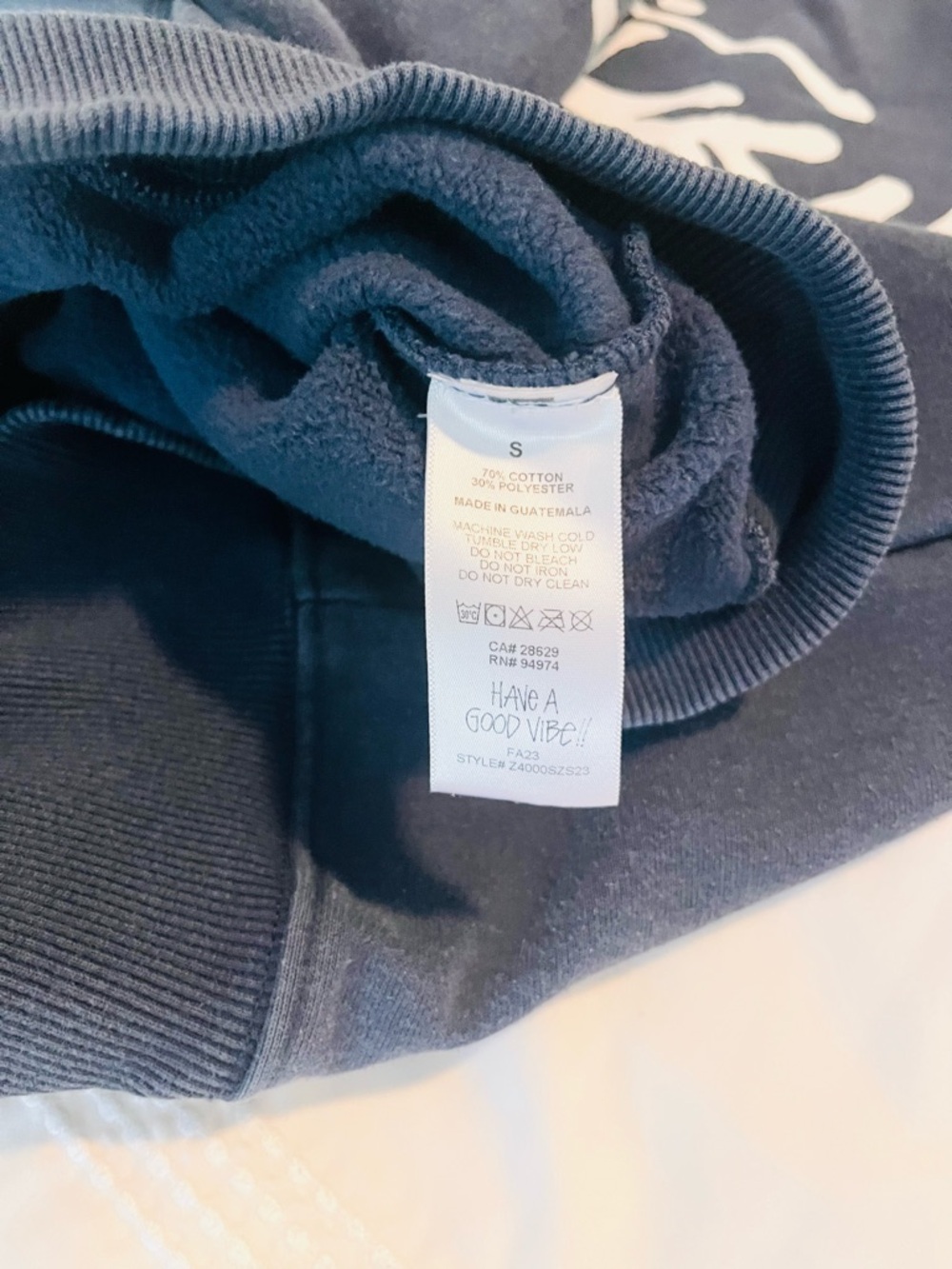 BASIC STÜSSY ZIP HOODIE PIGMENT DYED S - Picture 7 of 7